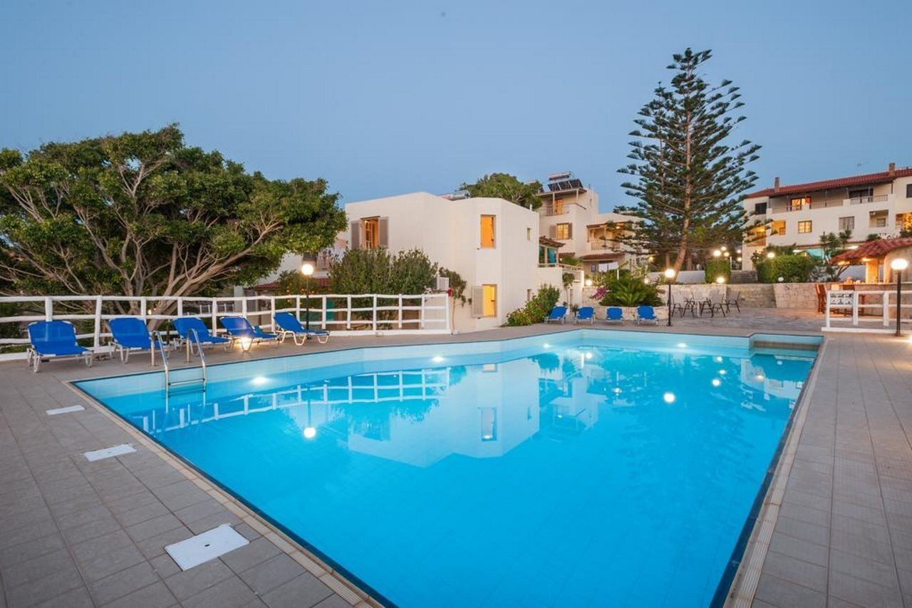 Panorama-Seaview Studios & Apartments Херсониссос Экстерьер фото